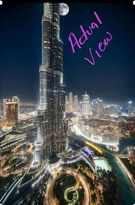 Address Emaar Flagship Burj Khalifa Fountain View Upscale Apartment Dubai United Arab Emirates